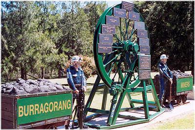 Miners Memorial at Oakdale